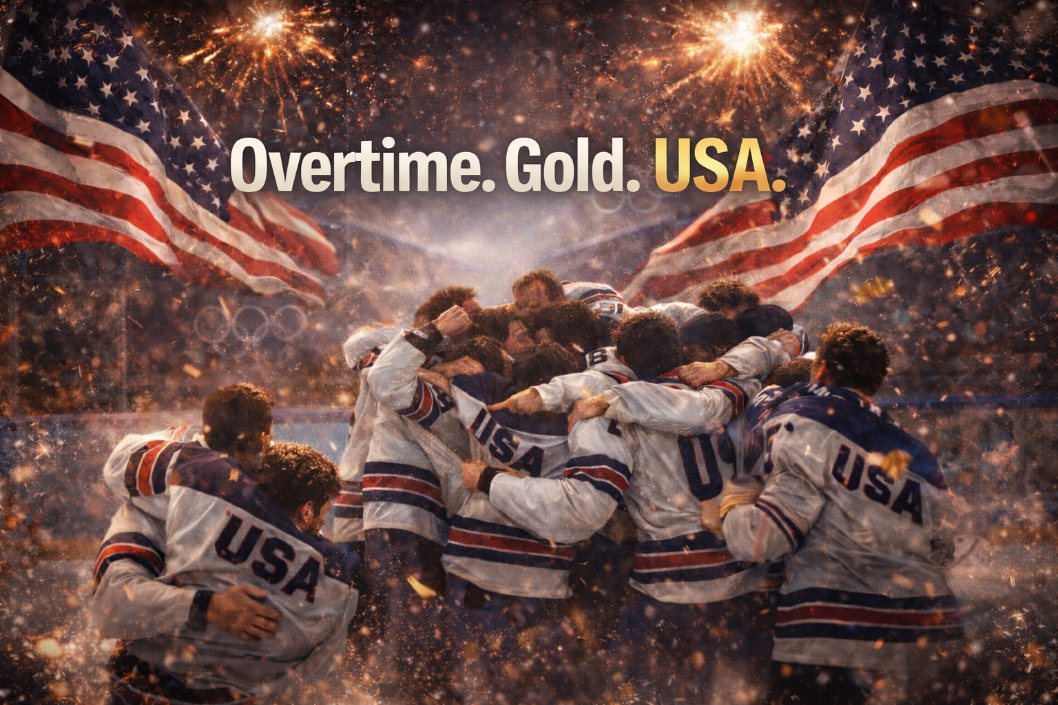 🇺🇸🥇 USA Defeats Canada in Overtime to Capture 2026 Olympic Gold