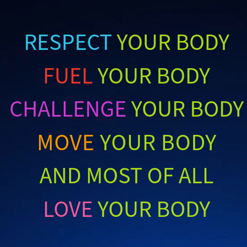 Fuel your body, Fuel your goals