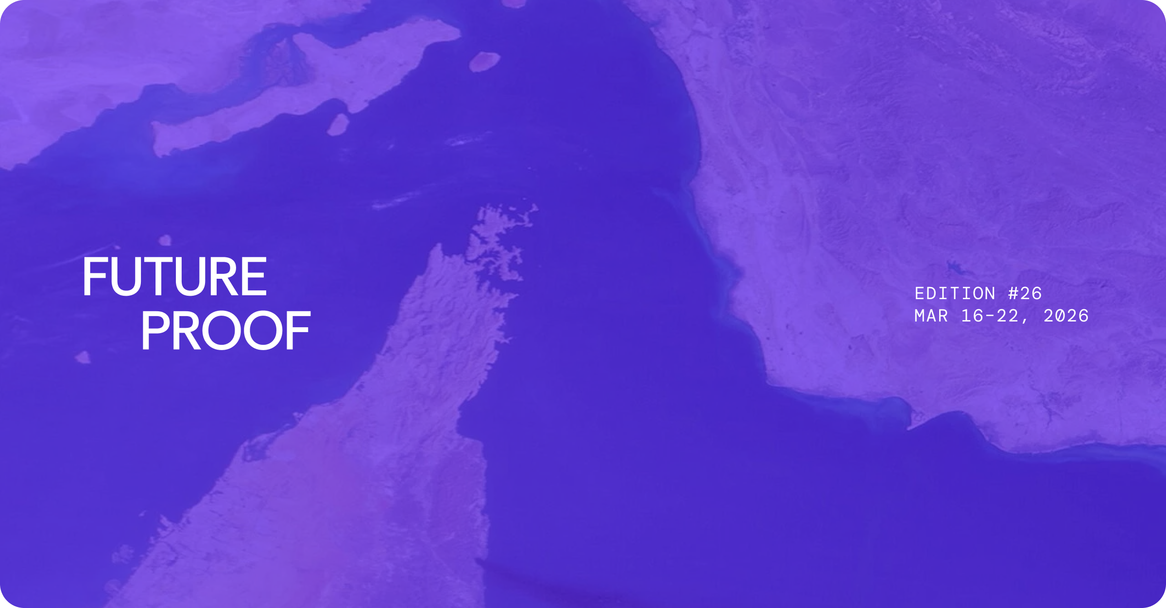 Edition #26 - AI reshapes workflows, central banks freeze, and gene editors get safer (March 16–22, 2026)