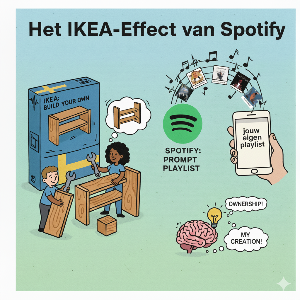 Het IKEA-effect van Spotify 📊