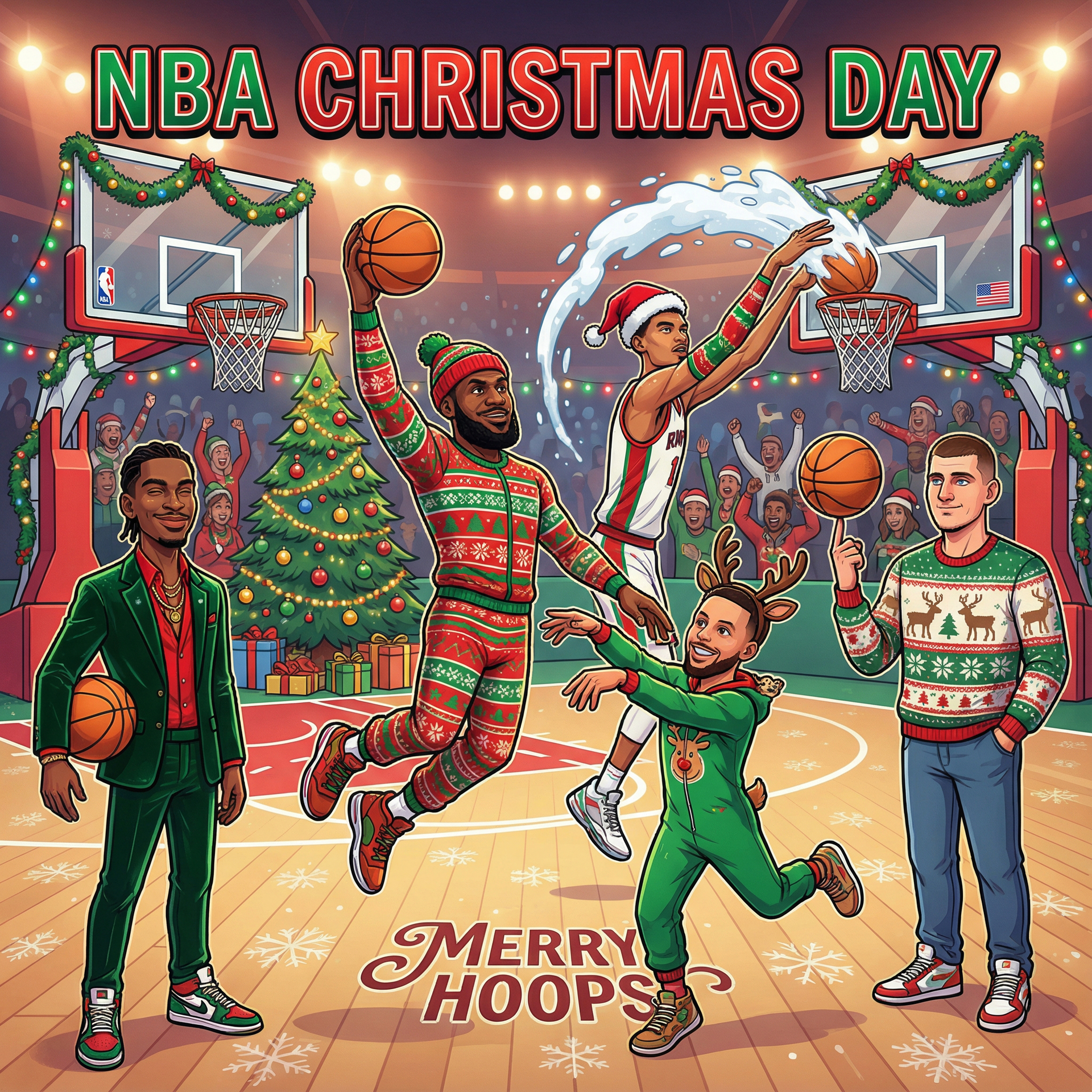 🏀 Deck the Halls with Buckets: Vol. 5 