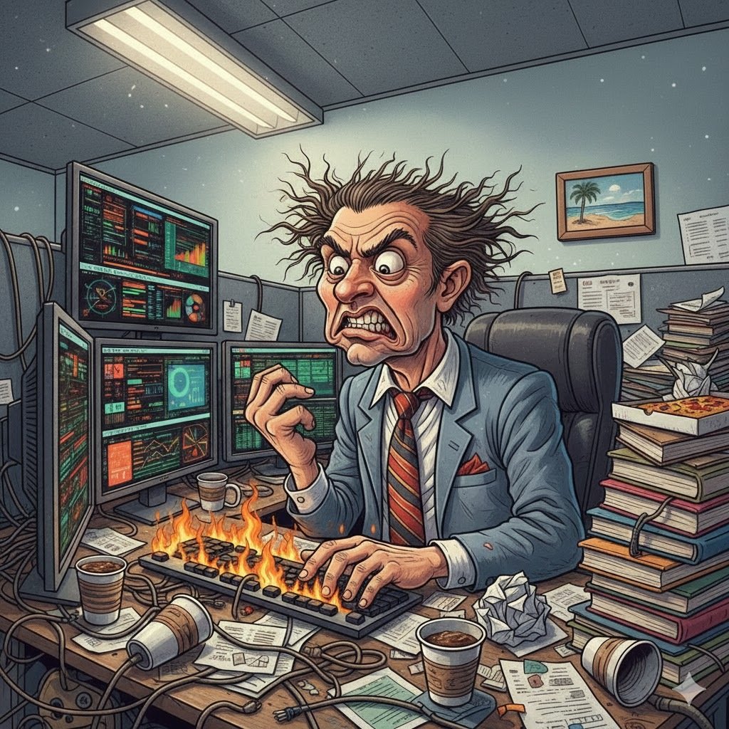 AI doesn't lighten workloads, apparently