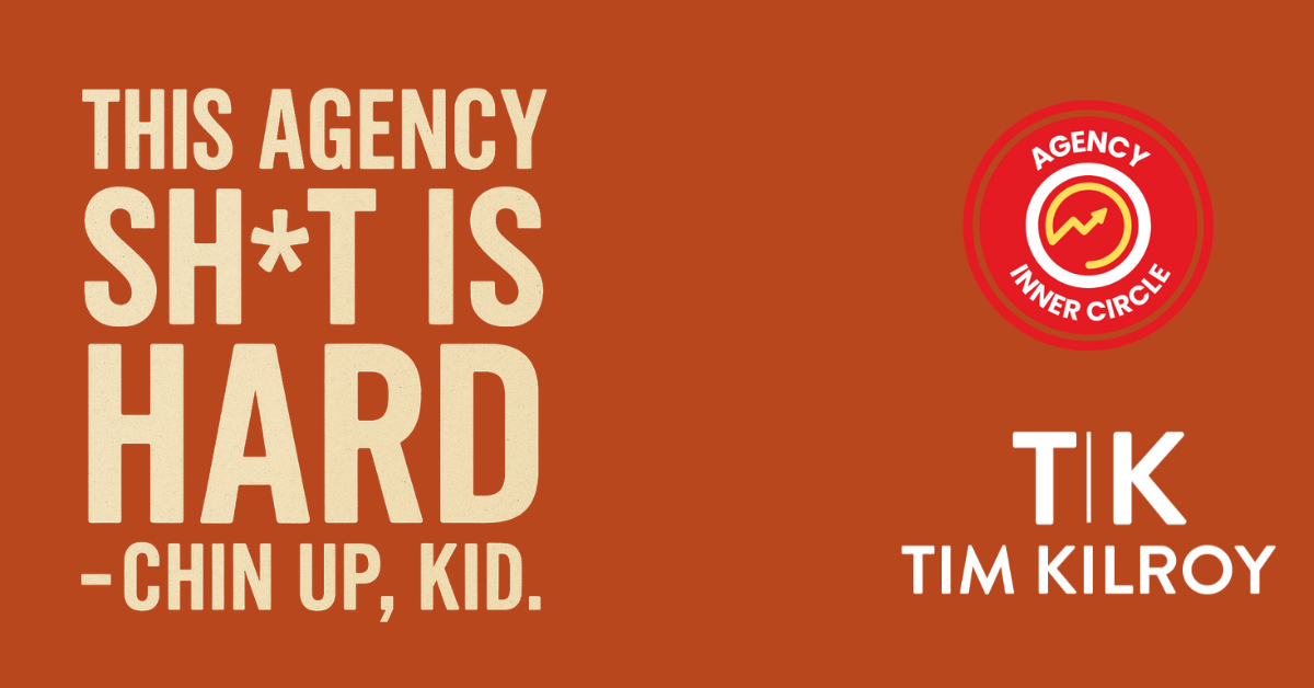 Keep Your Chin Up, Kid...