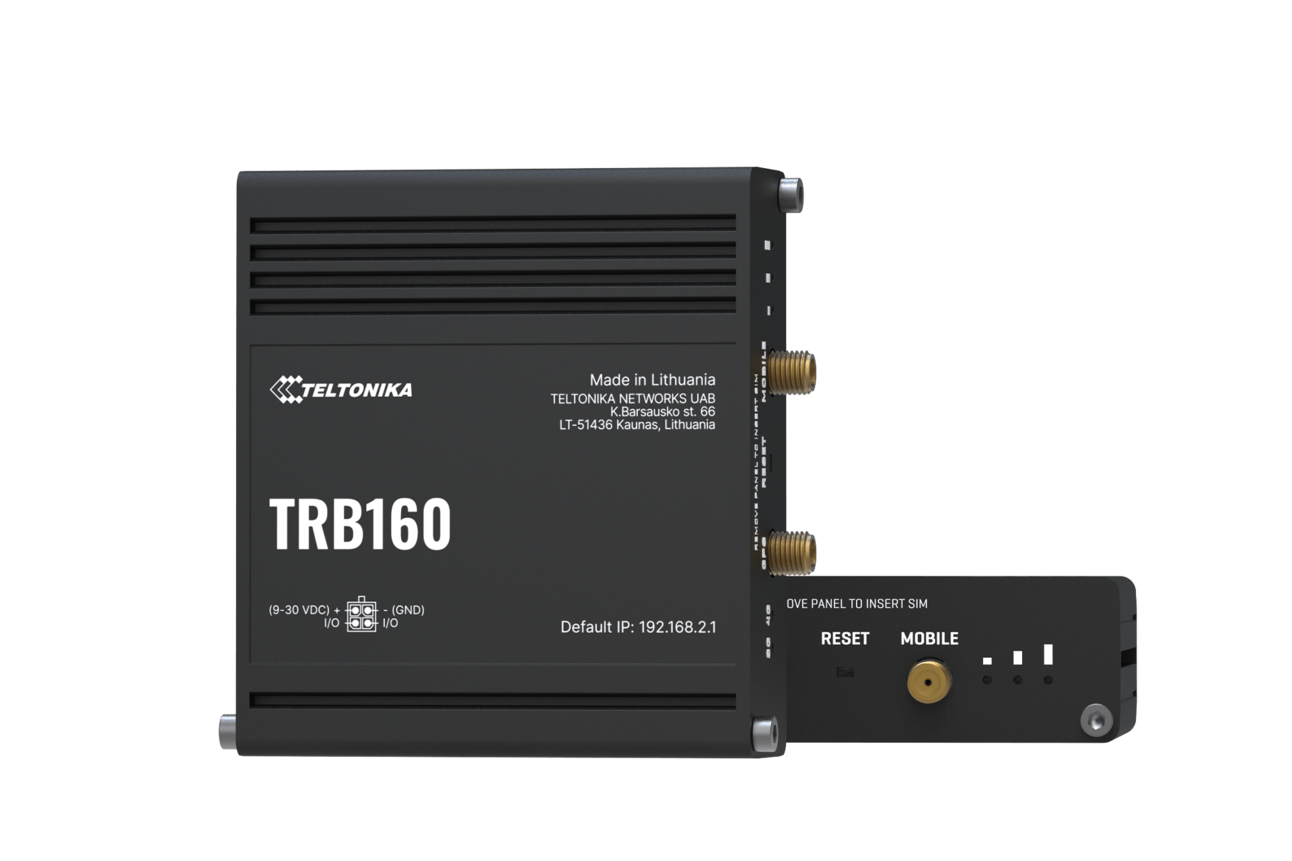 TRB160 – Gateway IOT – mayor estabilidad y velocidad