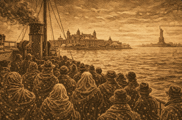 The Island That Became a Doorway: Ellis Island Opens (1892)