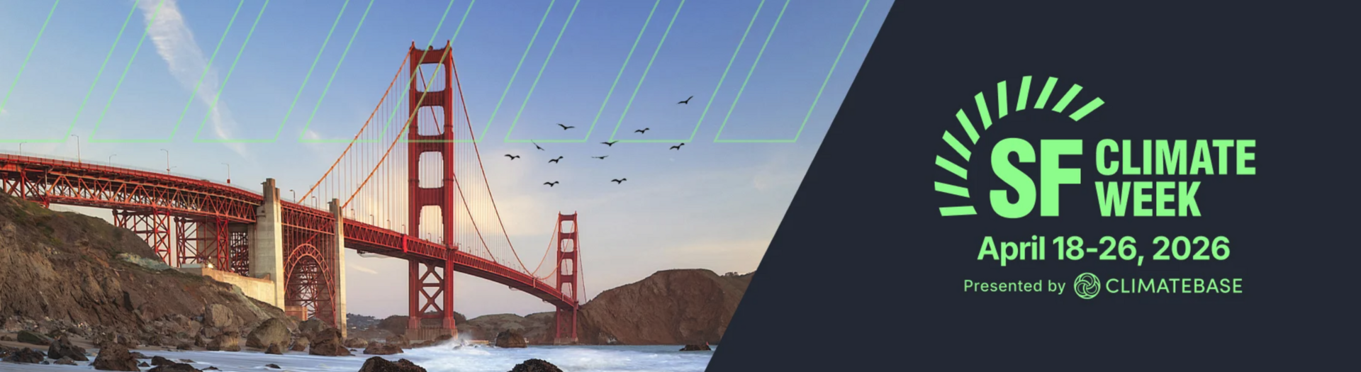 🎥 Watch AL GORE in the official trailer for SF Climate Week 2026