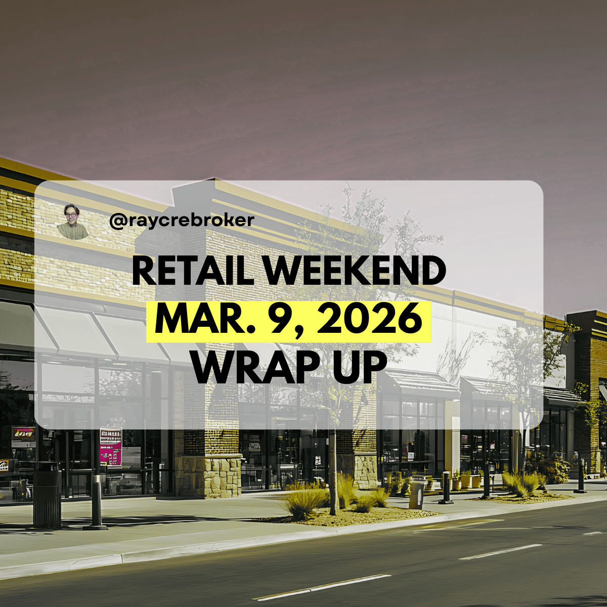 Retail Weekend Wrap-Up