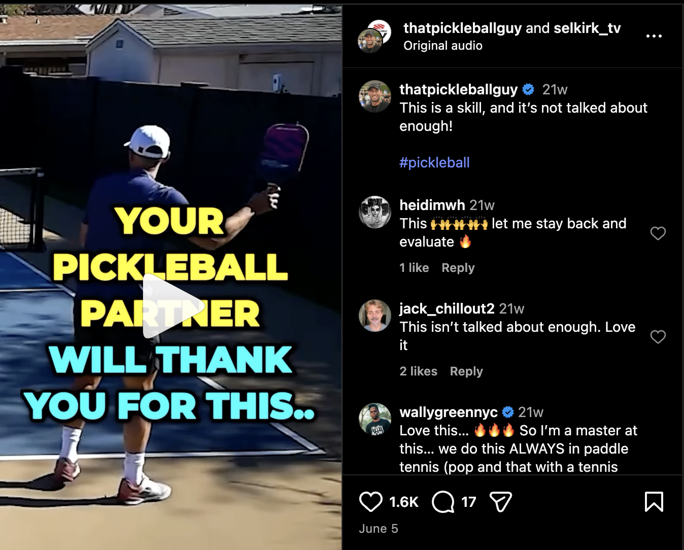 Your Pickleball Partner Will Thank You for This