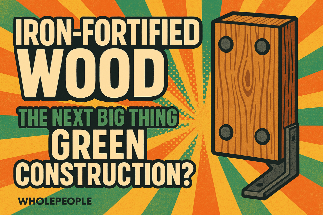 Iron-Fortified Wood: The Next Big Thing in Green Construction?