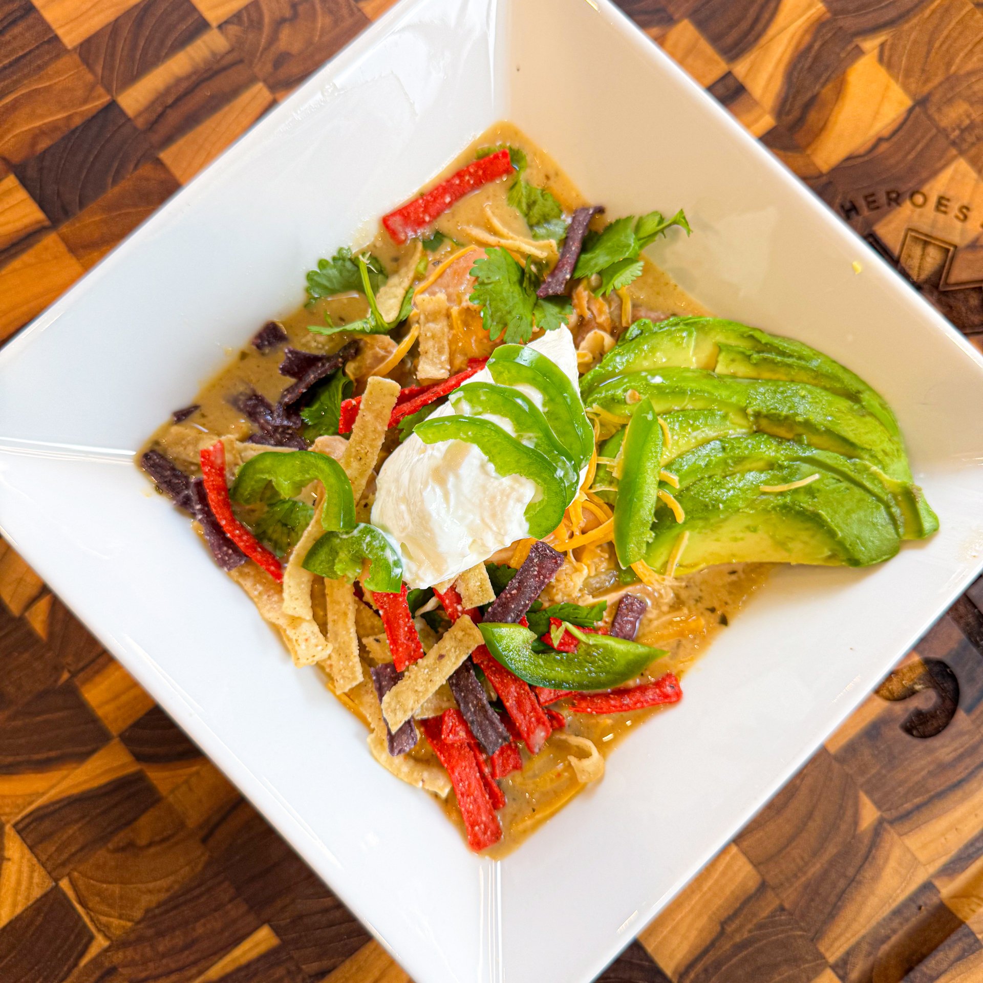 Firehouse White Chicken Chili