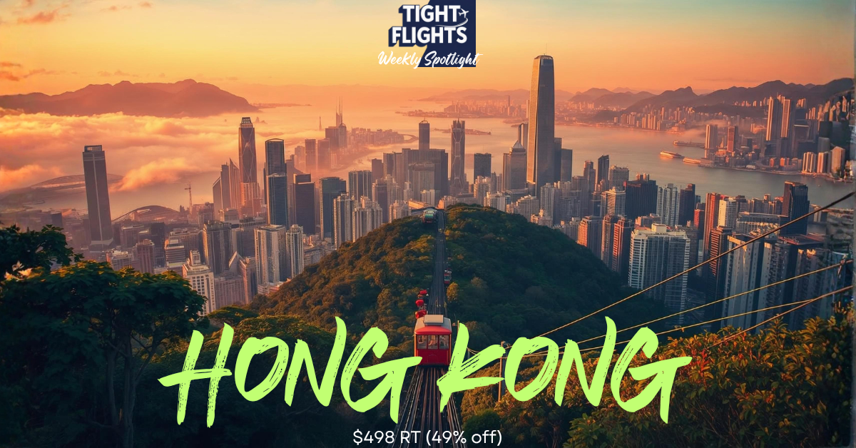 Twice in a Month: Hong Kong Drops to $498 Again ✈️💫
