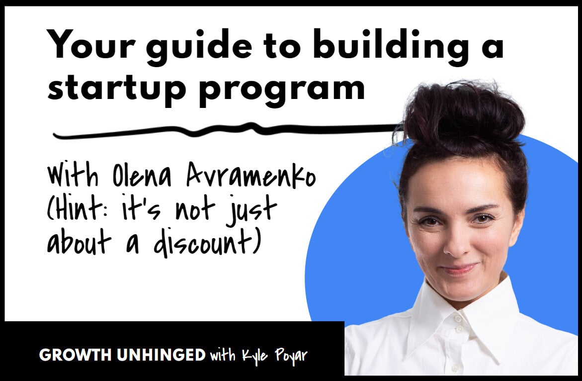 Your guide to building a startup program