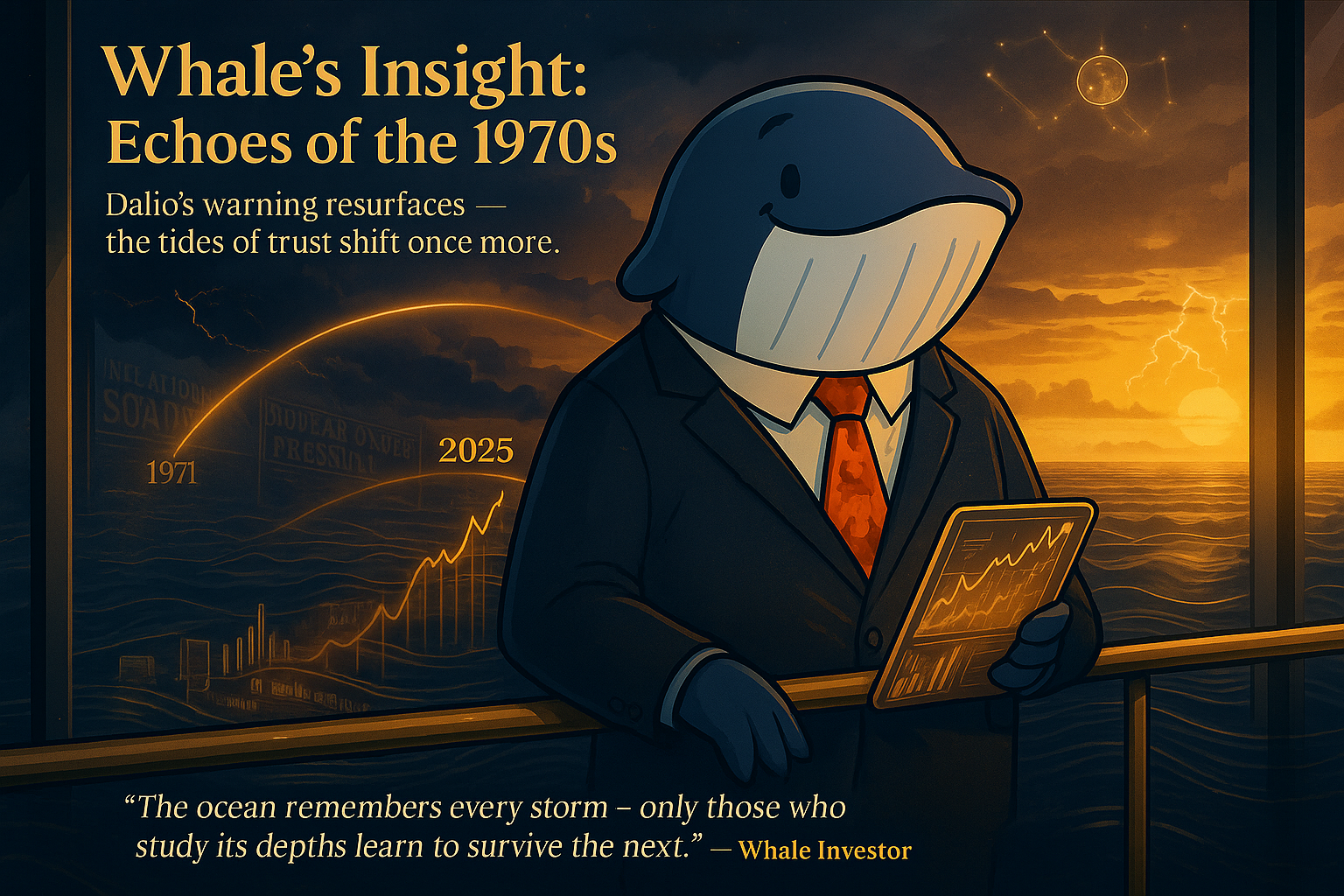 🐋 Whale’s Memo: Gold, Debt, and the 1970s Echo - Are We Ready?