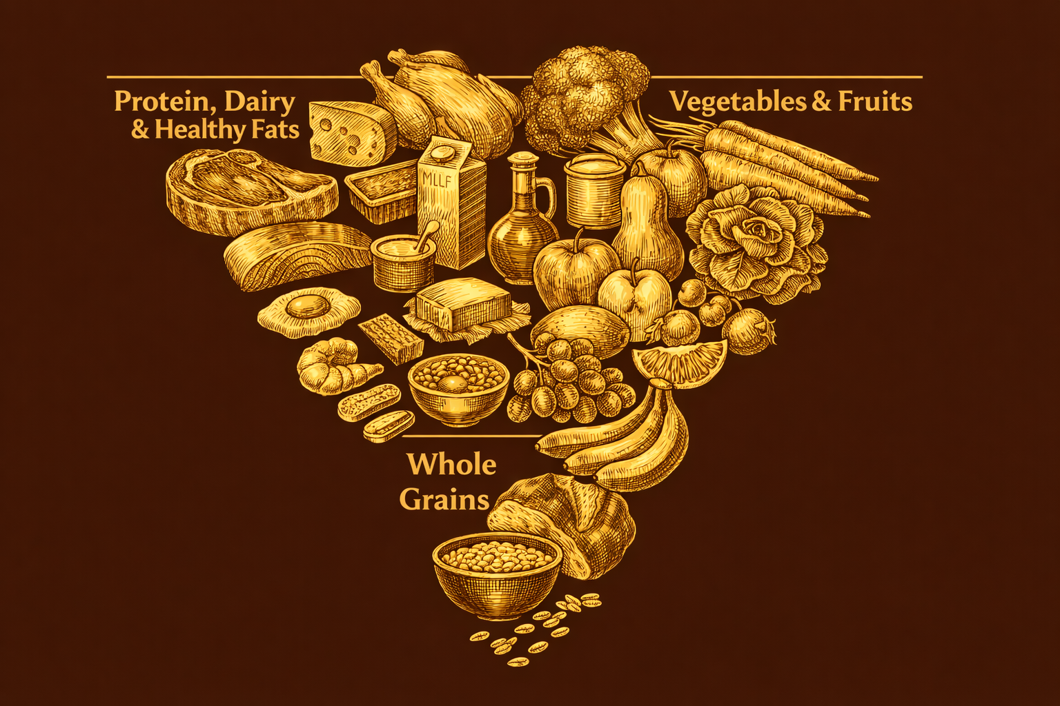 The Food Pyramid Was Metabolically Backwards