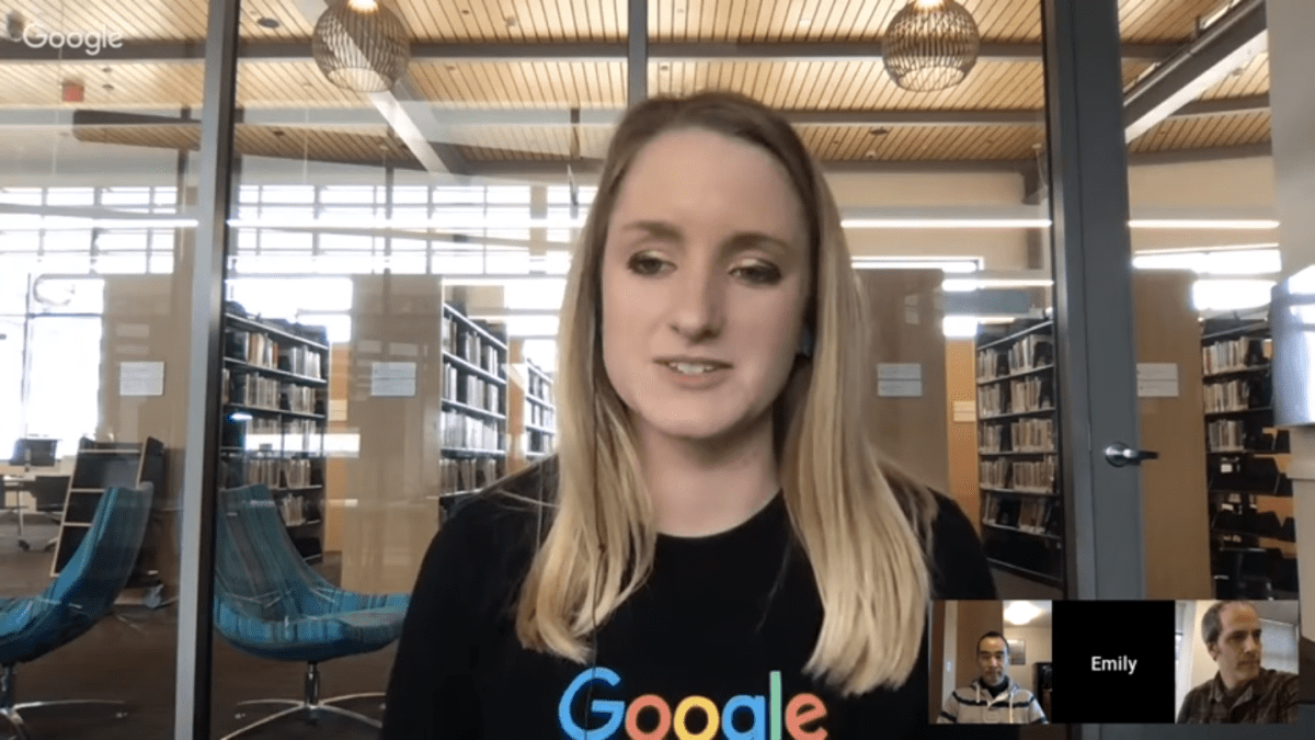 Meeting with Google Research Team Bob Silverstein and  Emily Mazza for Android Developers