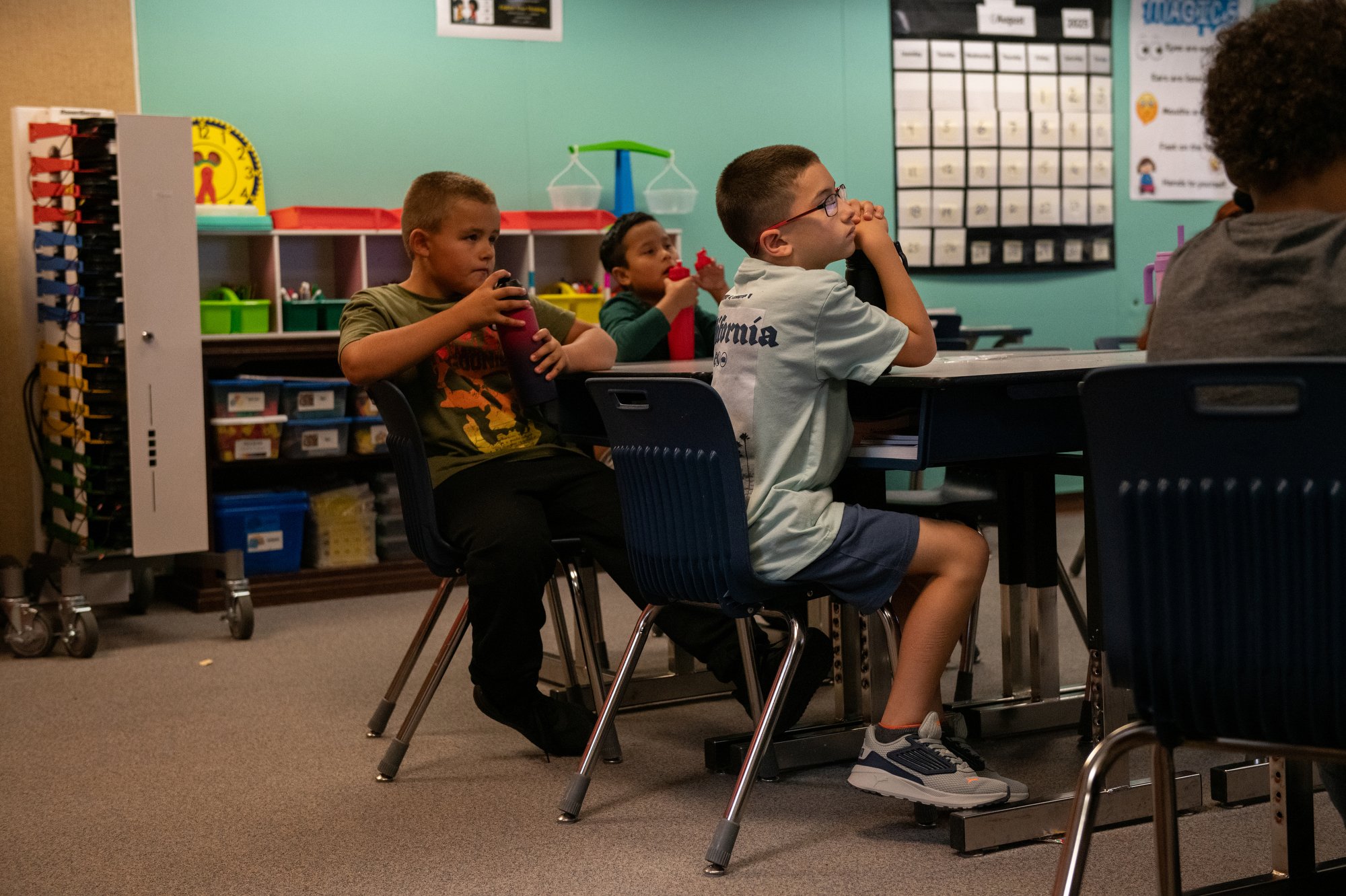 What happens in the long run to third graders who are held back?