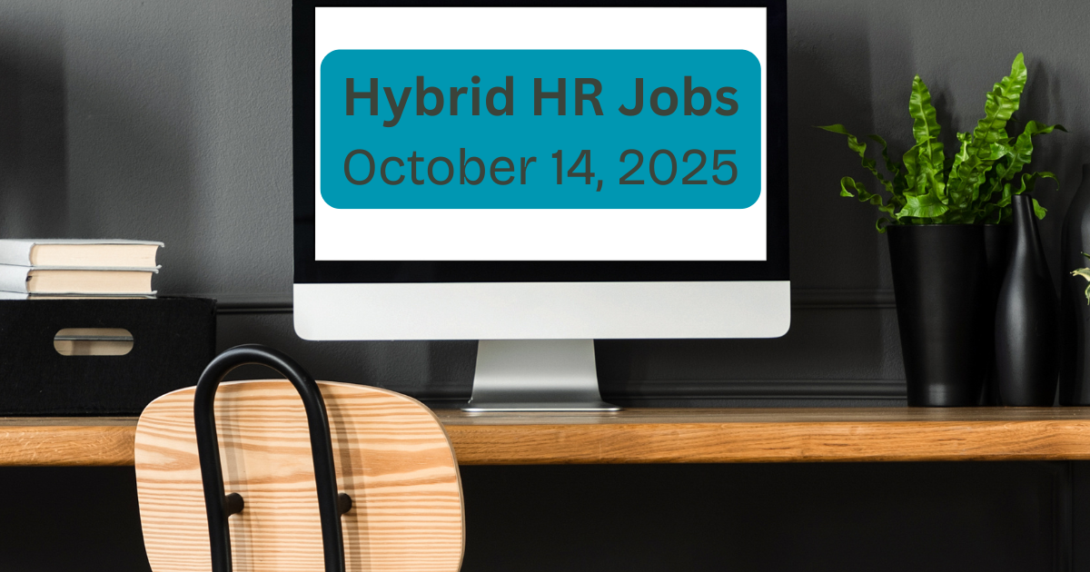 20+ Hybrid HR Jobs today.