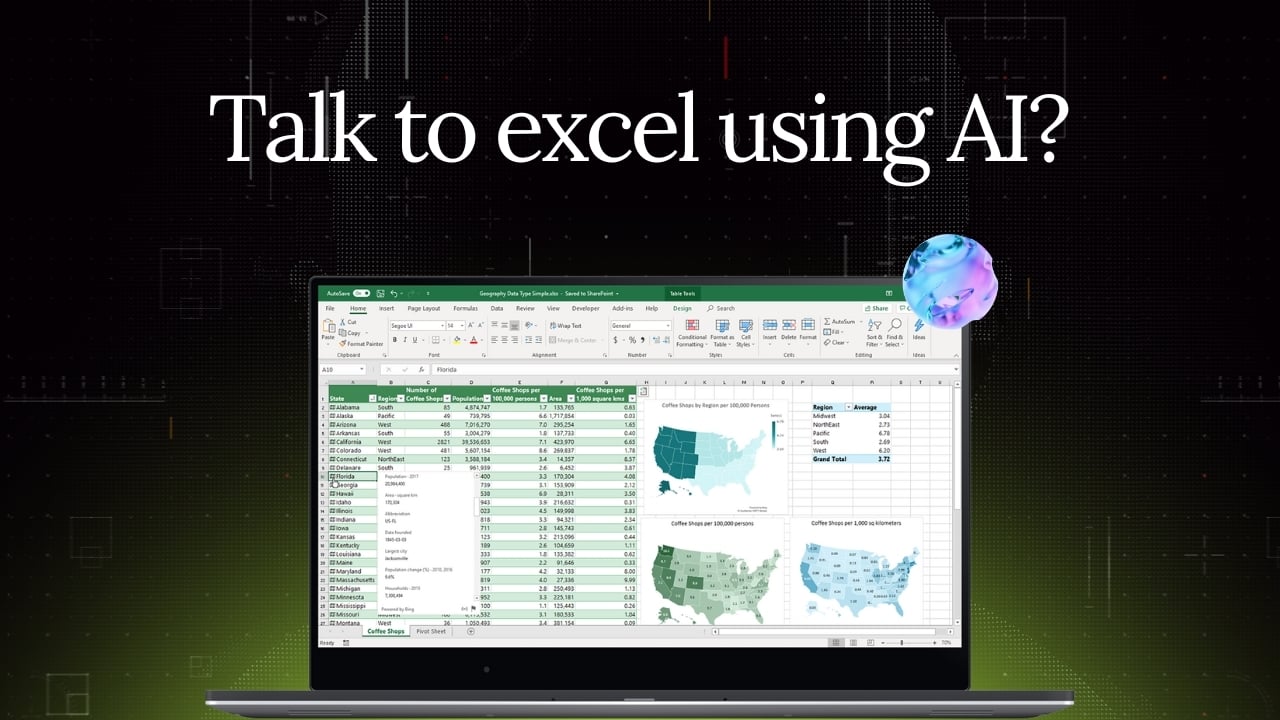 Talk to excel using AI ?