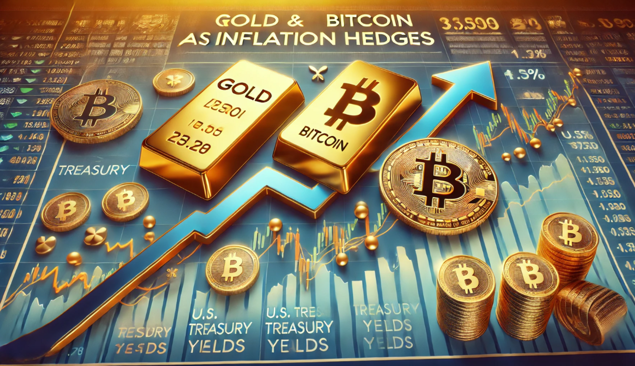 Tesla surges. Gold ATH and BTC as inflation hedge?