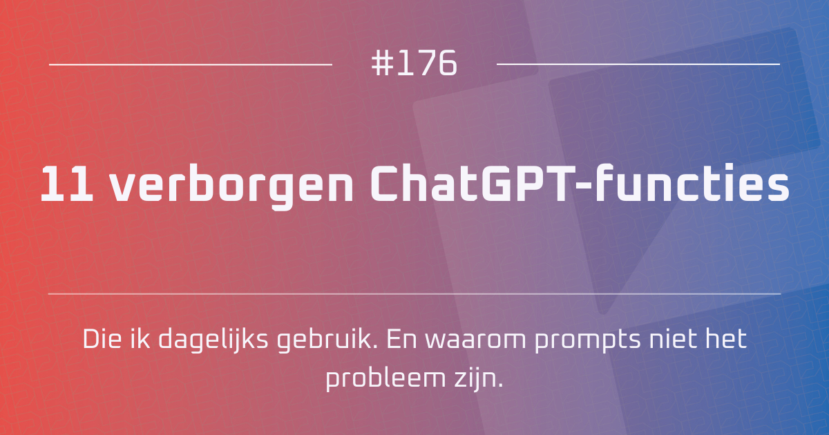 AI #176 | 11 verborgen ChatGPT-functies