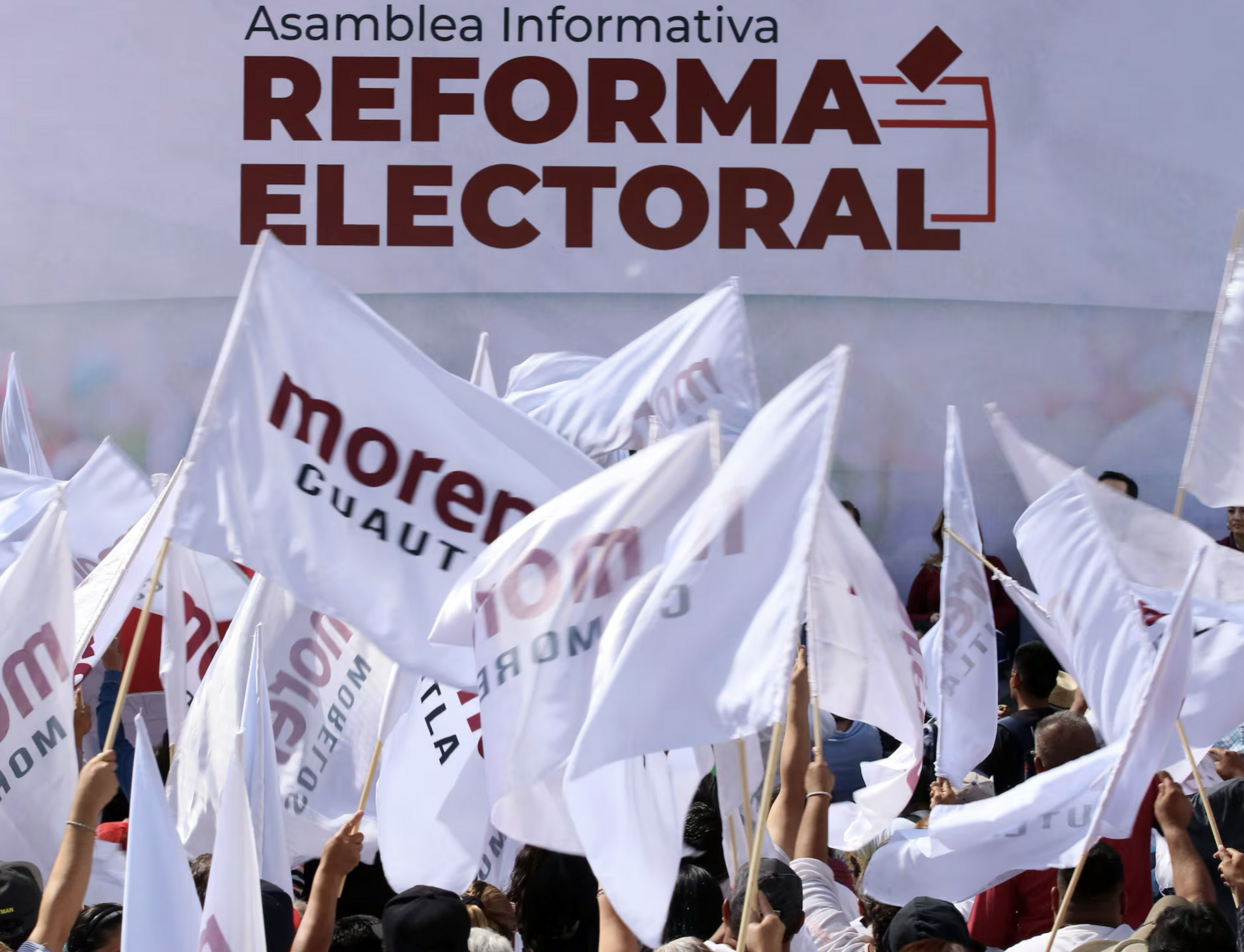 La reforma electoral se atoró... y no por la oposición