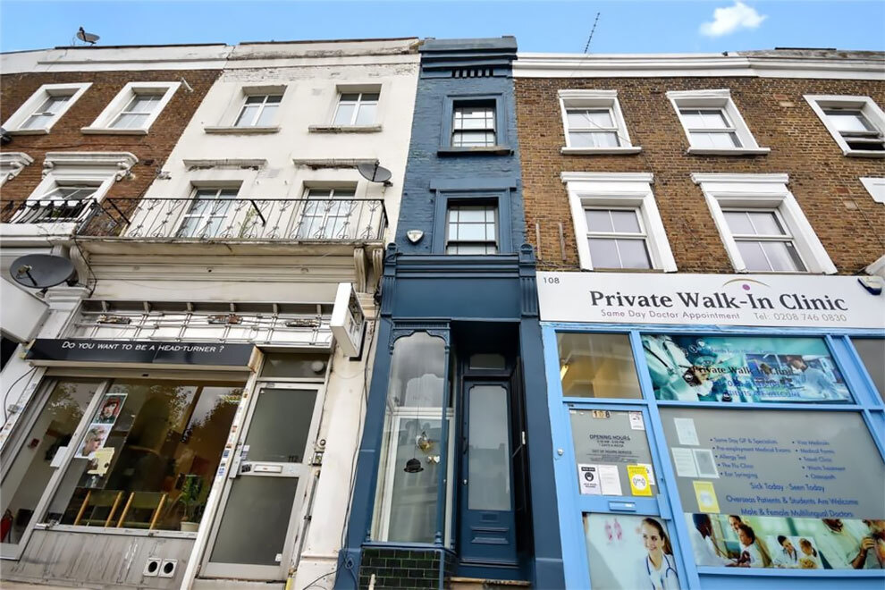 London’s Famous Skinniest Apartment Goes Up For Sale