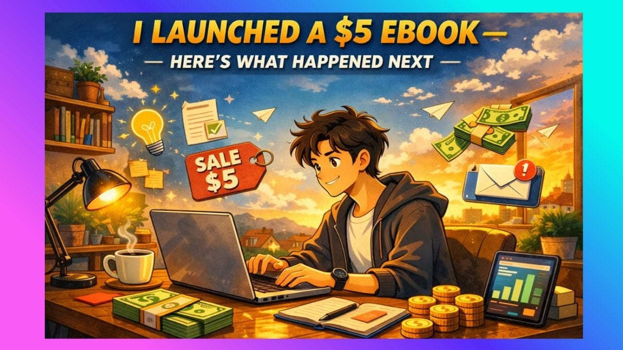 I Launched a $5 Ebook — Here’s What Happened Next