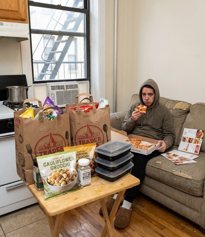 THE TRADER JOE'S MEAL-PREP FANTASY THAT NEVER HAPPENS