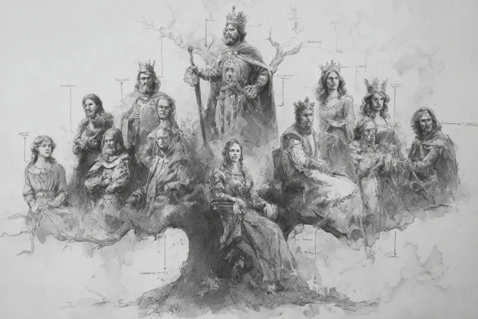 More family lines in the Henriads