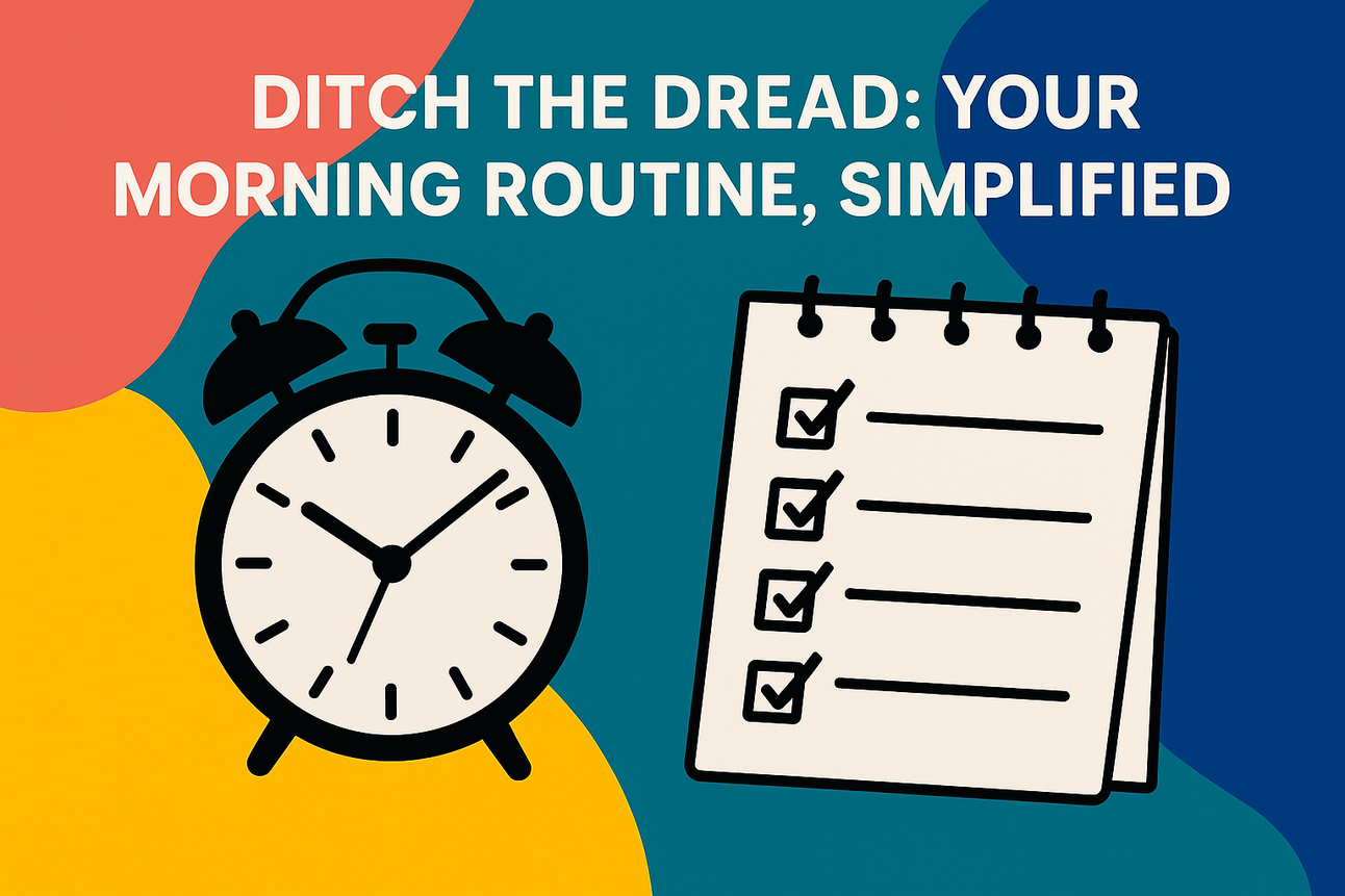 Ditch the Dread: Your Morning Routine, Simplified