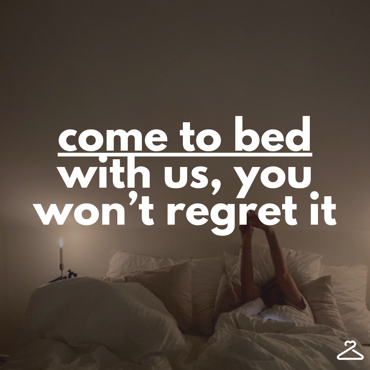 This bedding tucks itself in every night