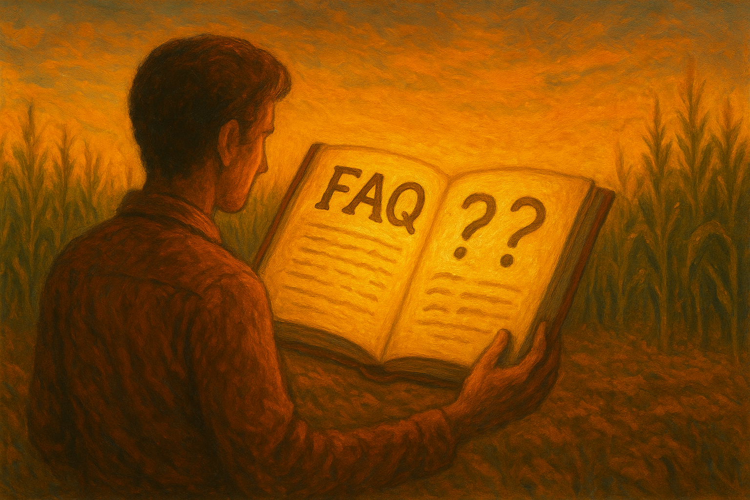 Customers questions = A year's worth of content