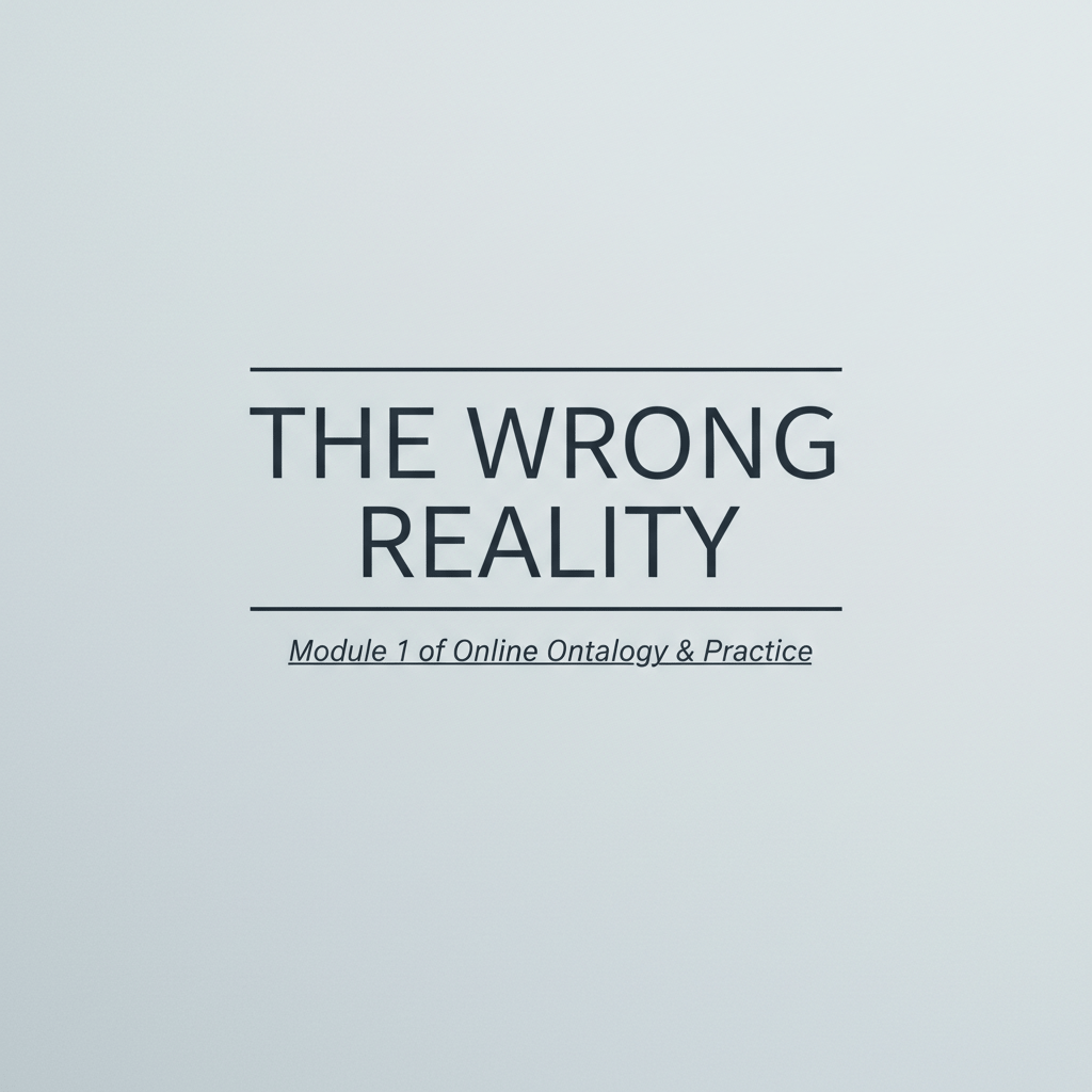 The Wrong Reality