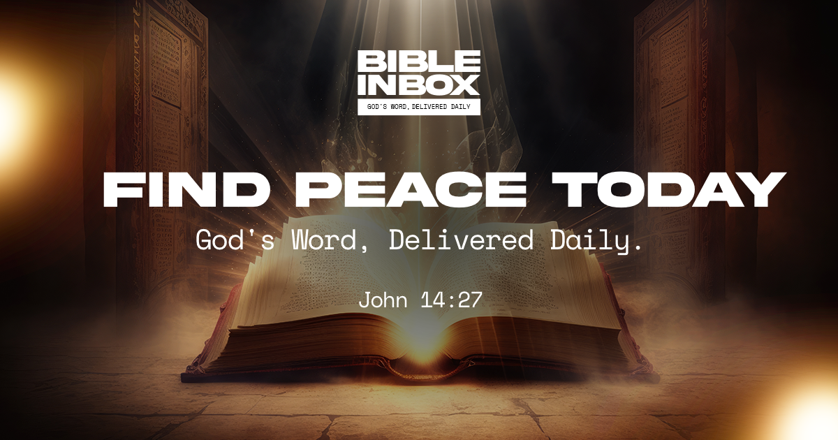 💛 Find Peace Today: God’s Word for You