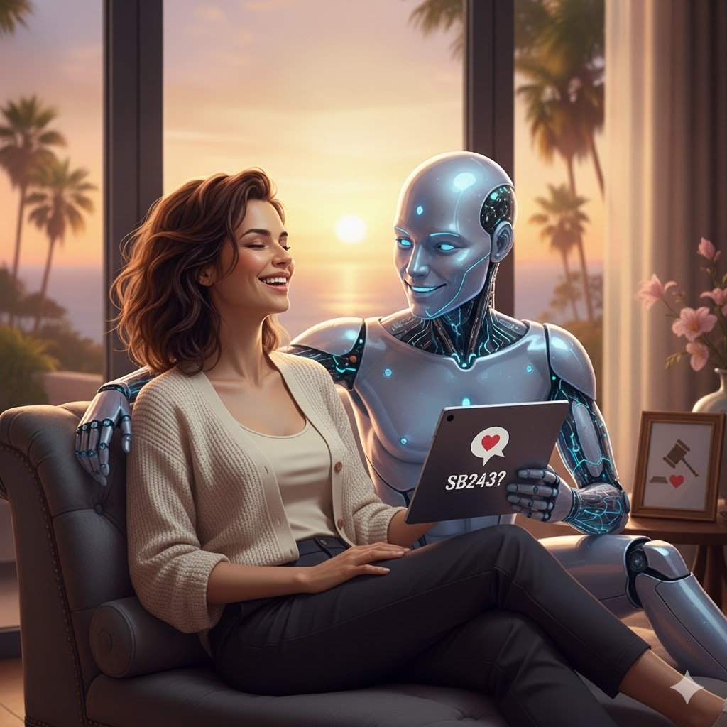 #146. 🥰🫦California's SB 243 regulates AI romance