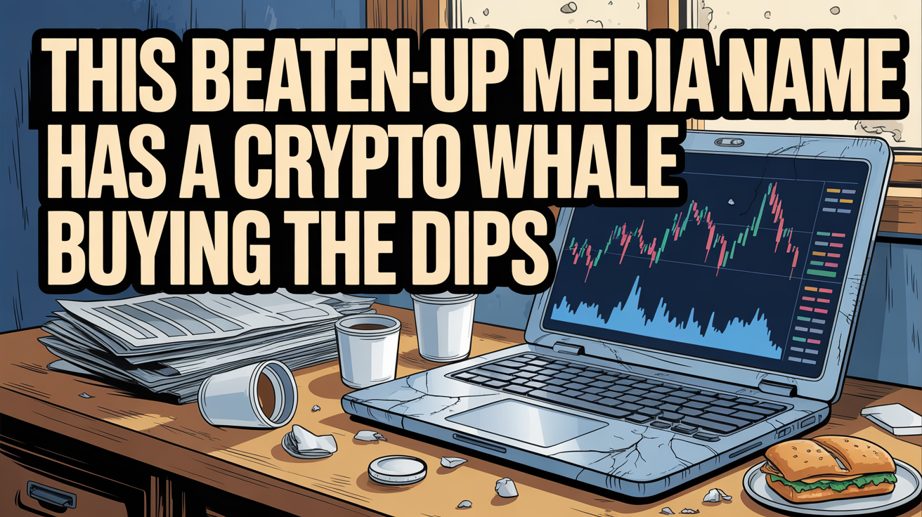 This Beaten-Up Media Name Has a Crypto Whale Buying the Dips