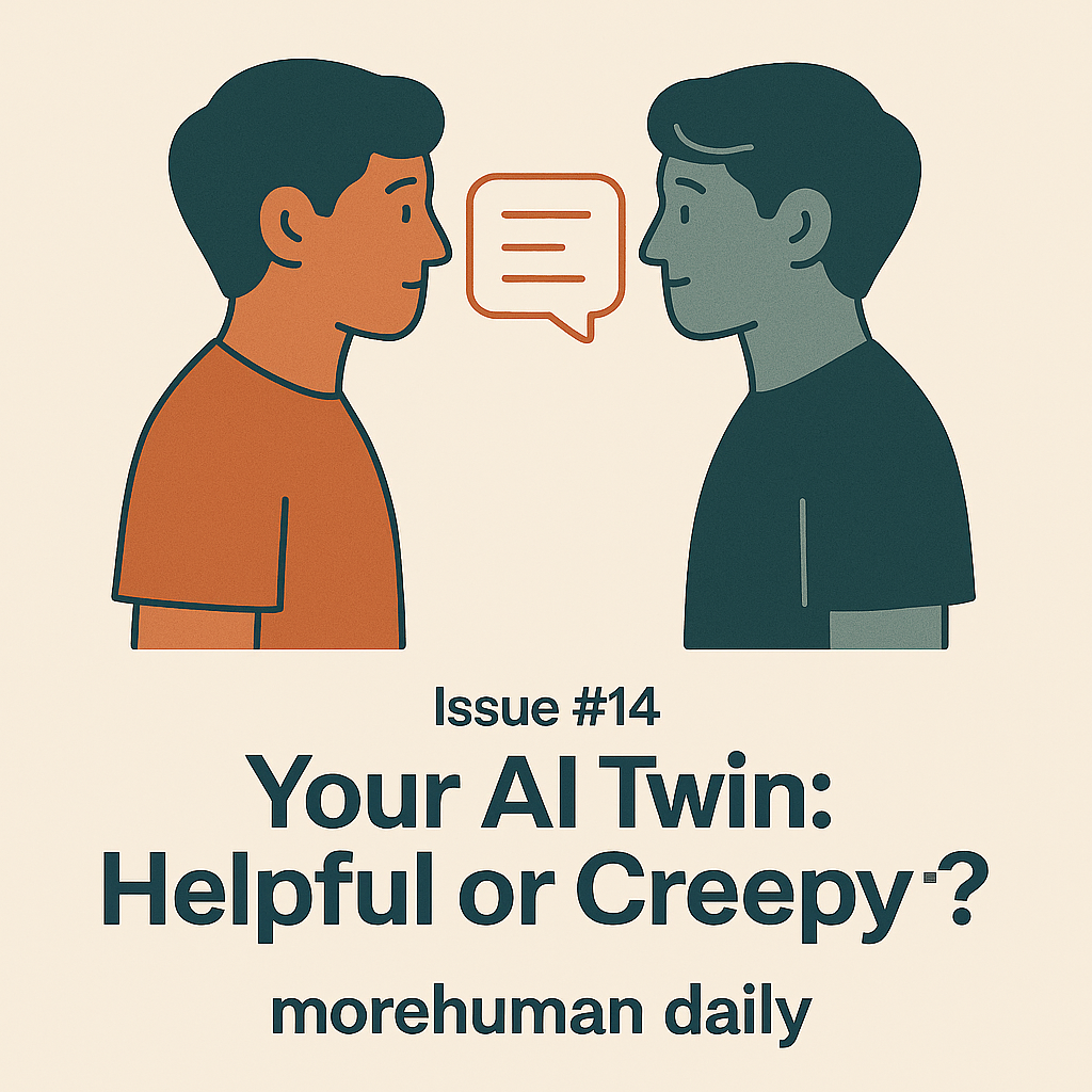 🧠 Issue #14 – Your AI Twin: Helpful or Creepy?