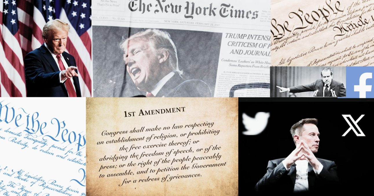 Free Speech, But Only for Him