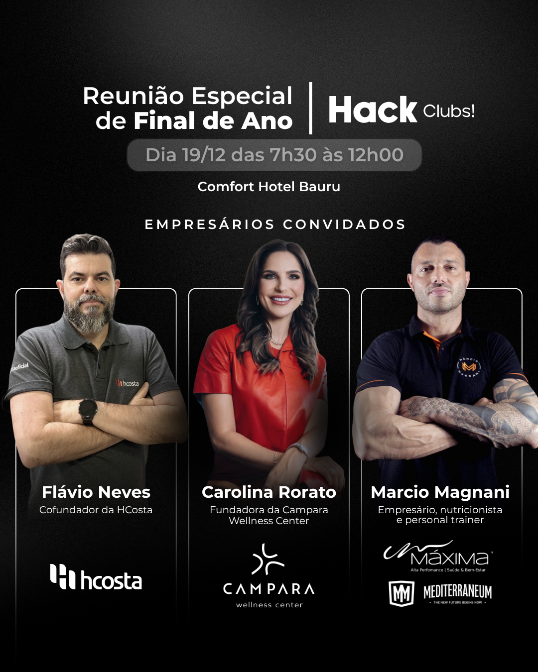 Uma reunião que eleva o padrão