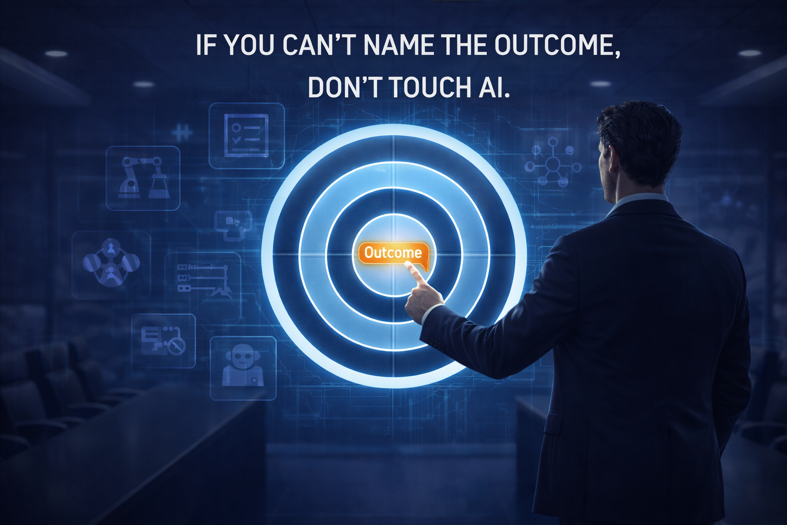 If You Can’t Name the Outcome, Don’t Touch AI.