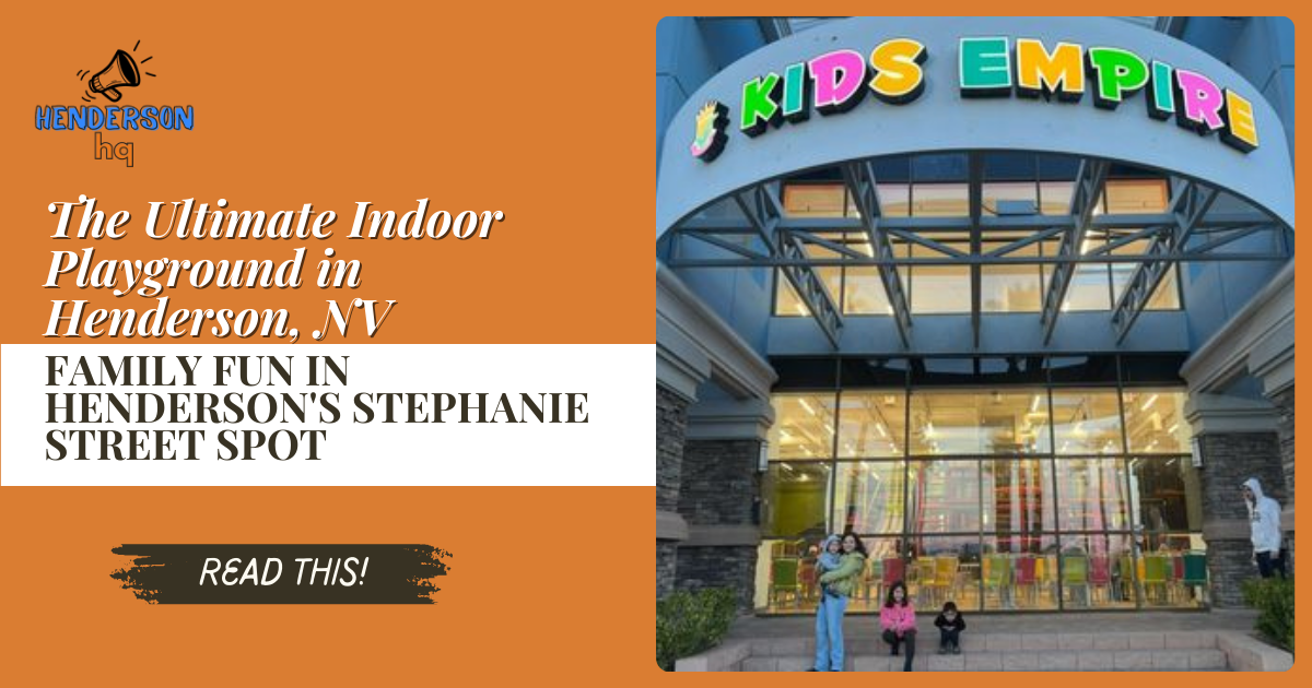 The Ultimate Indoor Playground in Henderson, NV