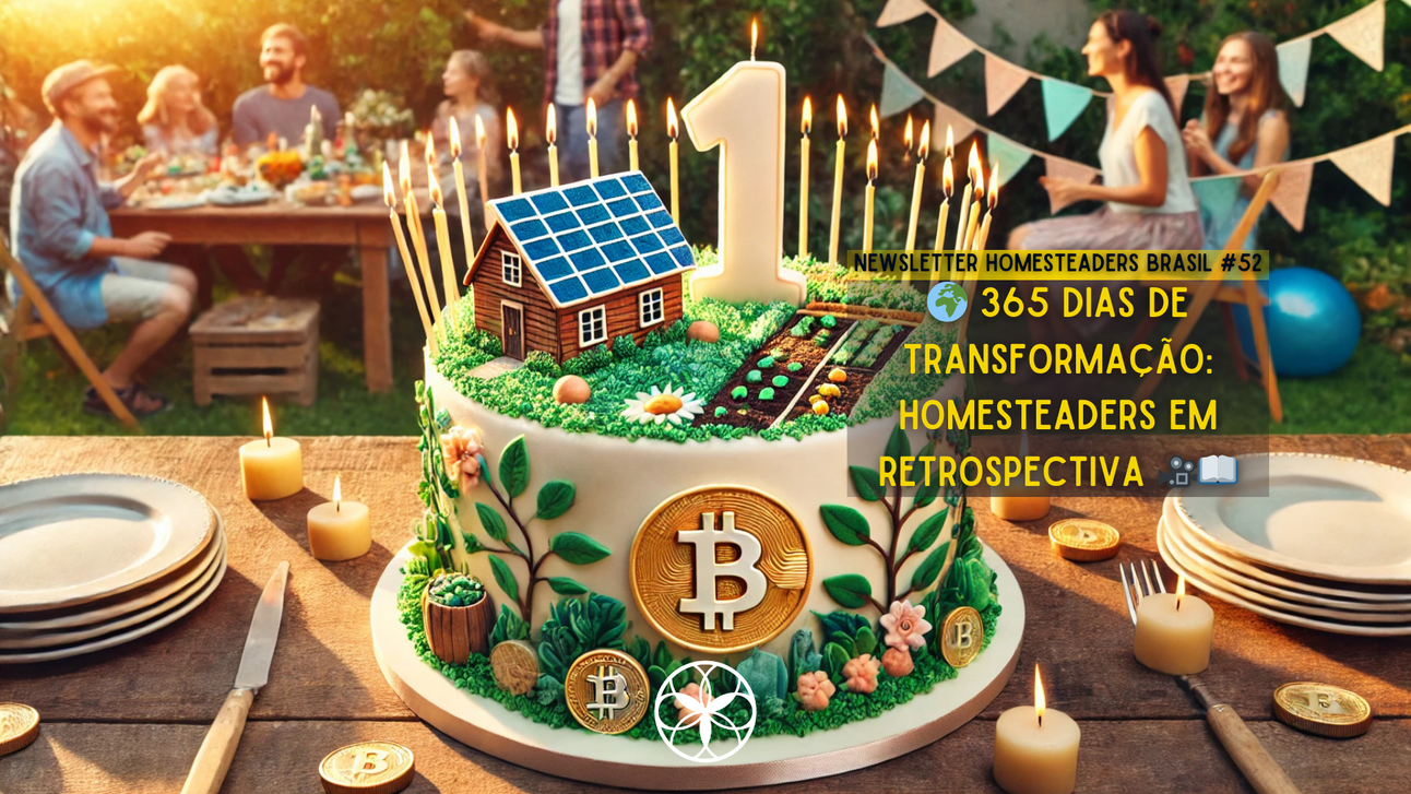 Homesteaders Brasil #52 | 🌍 365 Dias de Transformação: Homesteaders em Retrospectiva 🎥📖