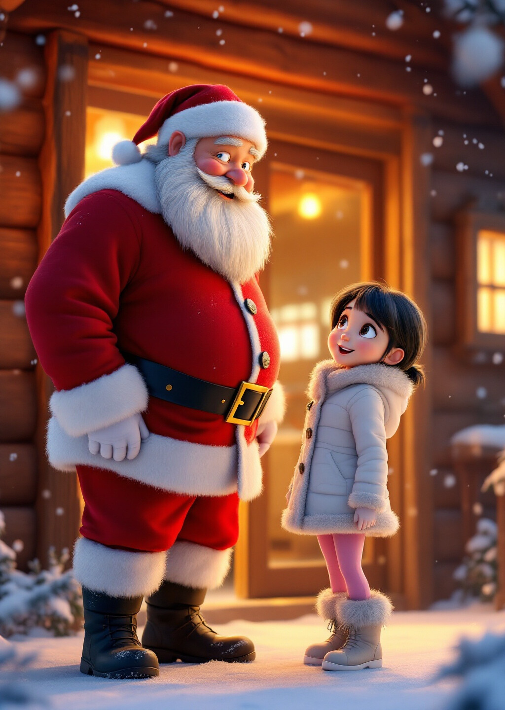 Today's Story: Lily's Santa Quest 🐻‍❄️🎅