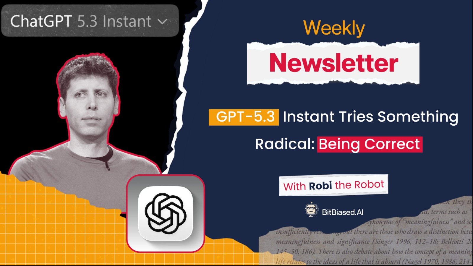 GPT-5.3 Instant Tries Something Radical: Being Correct 