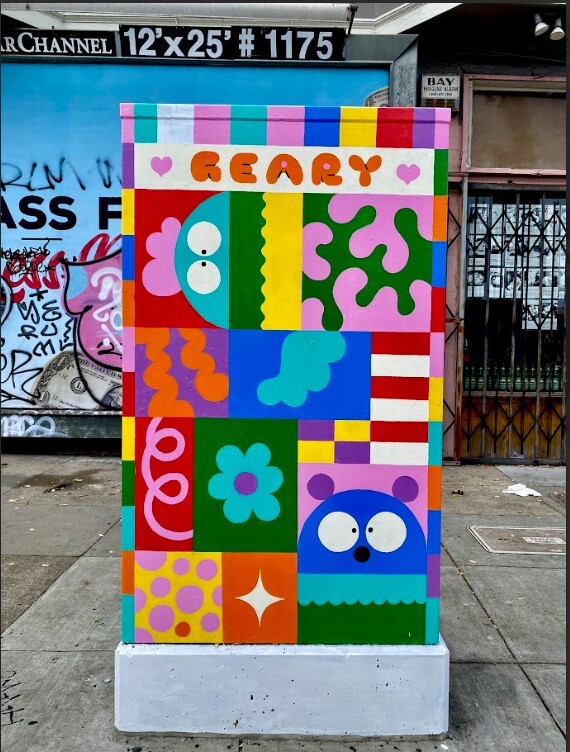 Local Artists Painted 322 Utility Boxes Across San Francisco