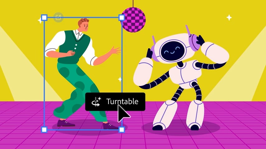 Adobe Illustrator launches "Turntable"