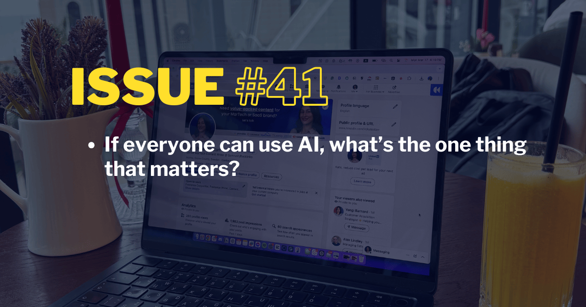 🤖 Using AI Isn't Impressive Anymore