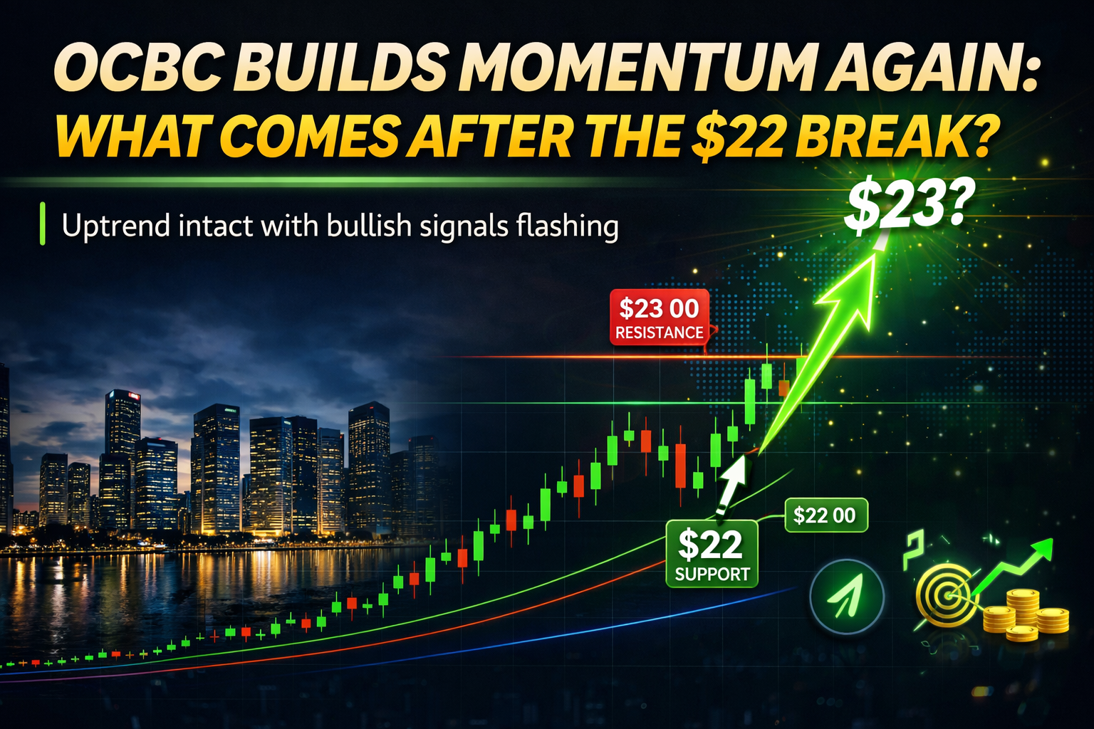OCBC Builds Momentum Again: What Comes After the $22 Break?