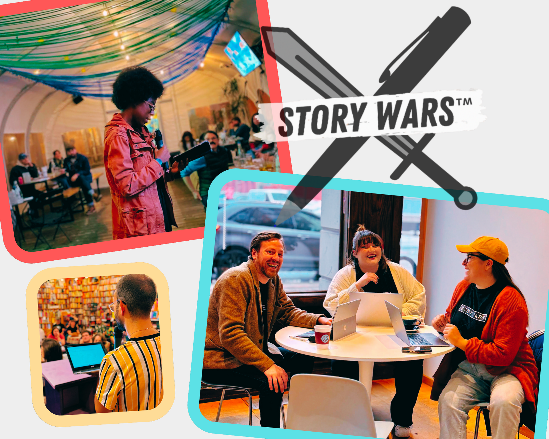 Swords down, pens up: Story Wars writers compete for the title of ‘Champion of Champions’