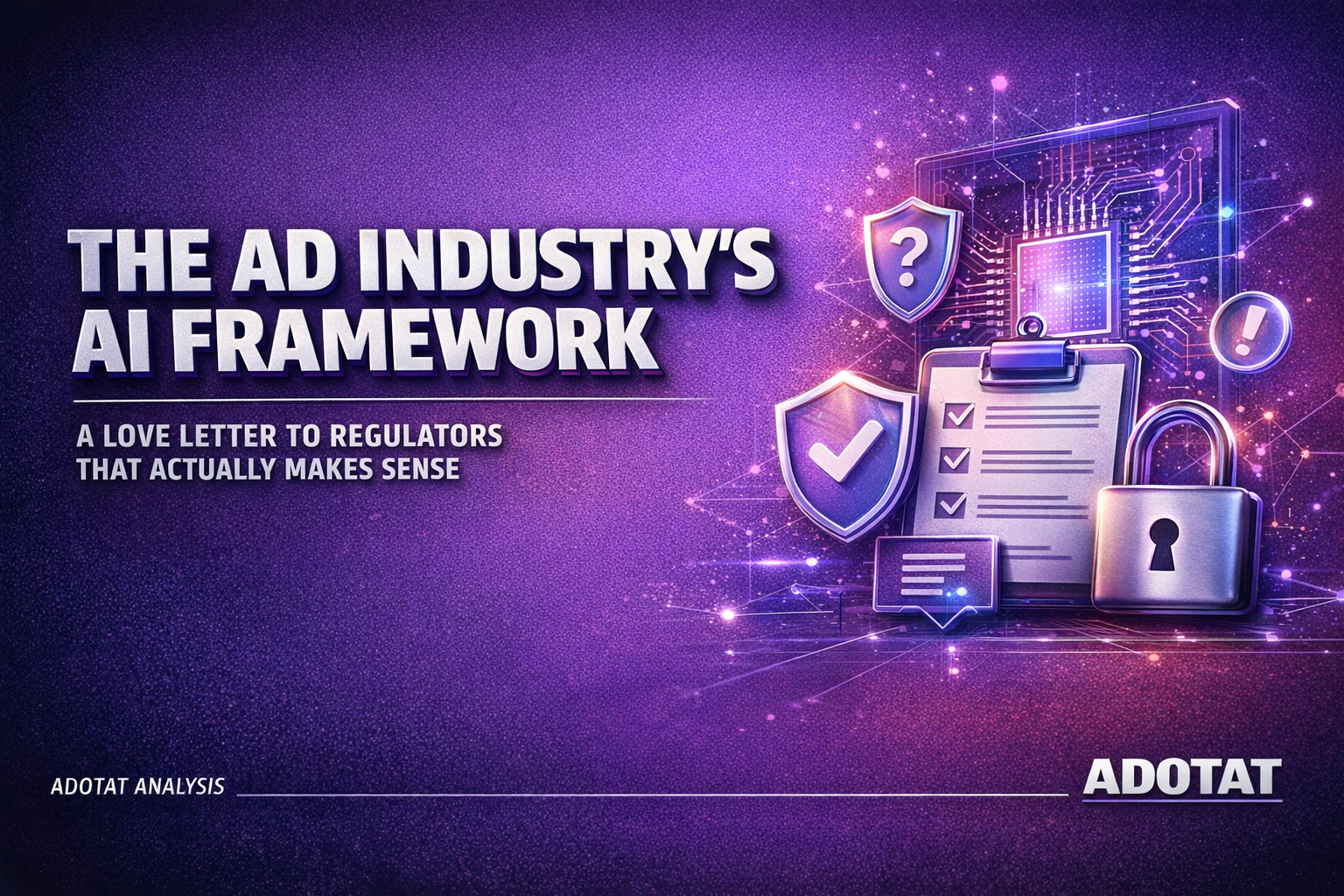 The IAB’s AI Framework: A Love Letter to Regulators That Actually Makes Sense